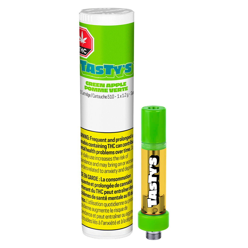 TASTYS GREEN APPLE (S) 510 - 1.2G
