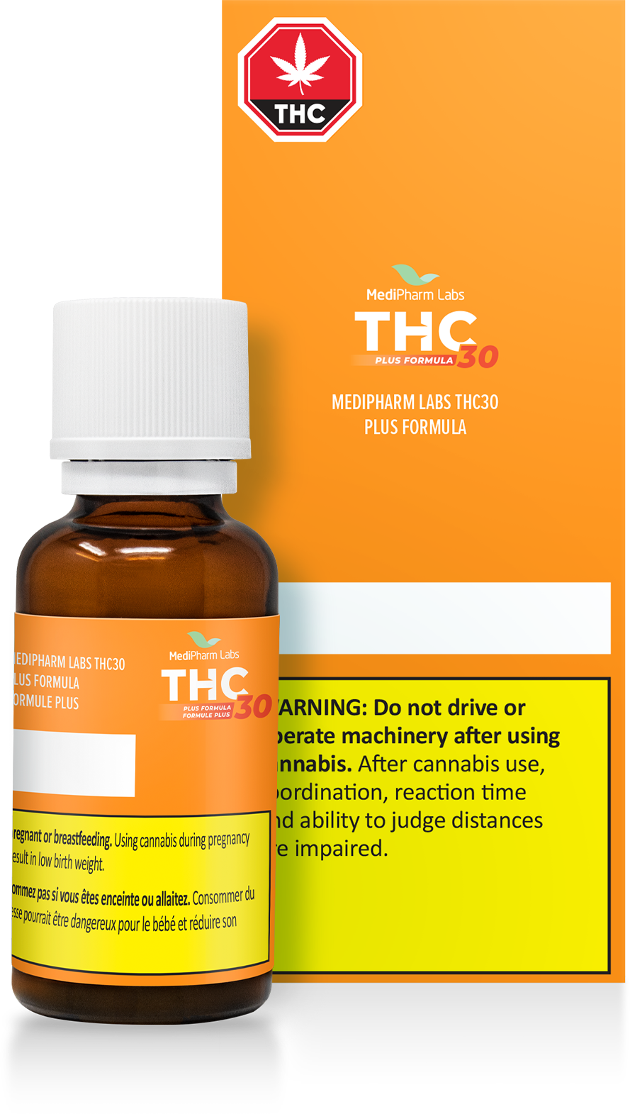 MEDIPHARM LABS THC30 (H) OIL - 30ML