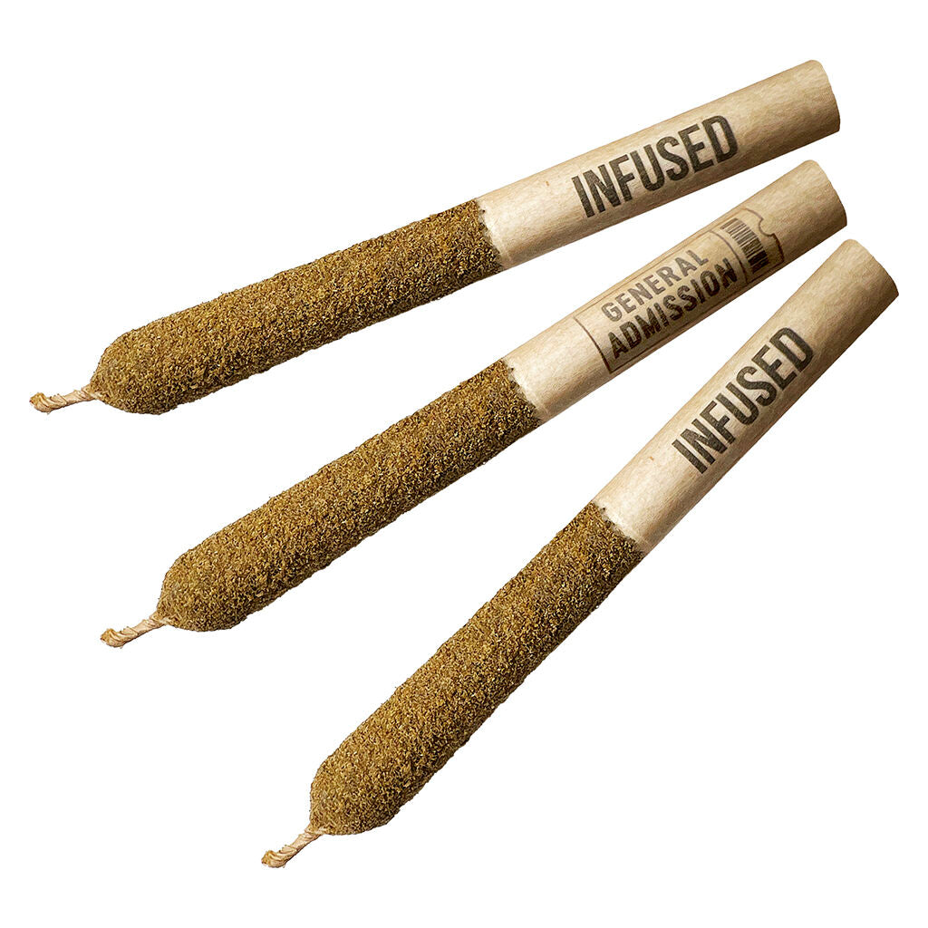 GENERAL ADMISSION INFUSED TASTER PACK (H) PRE-ROLL - 0.5GX3