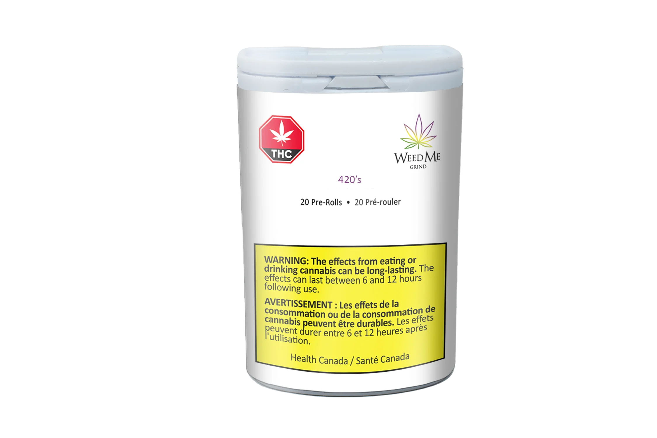 WEED ME GRIND 420 MIX PACK (H) PRE-ROLL - 0.4G X 20