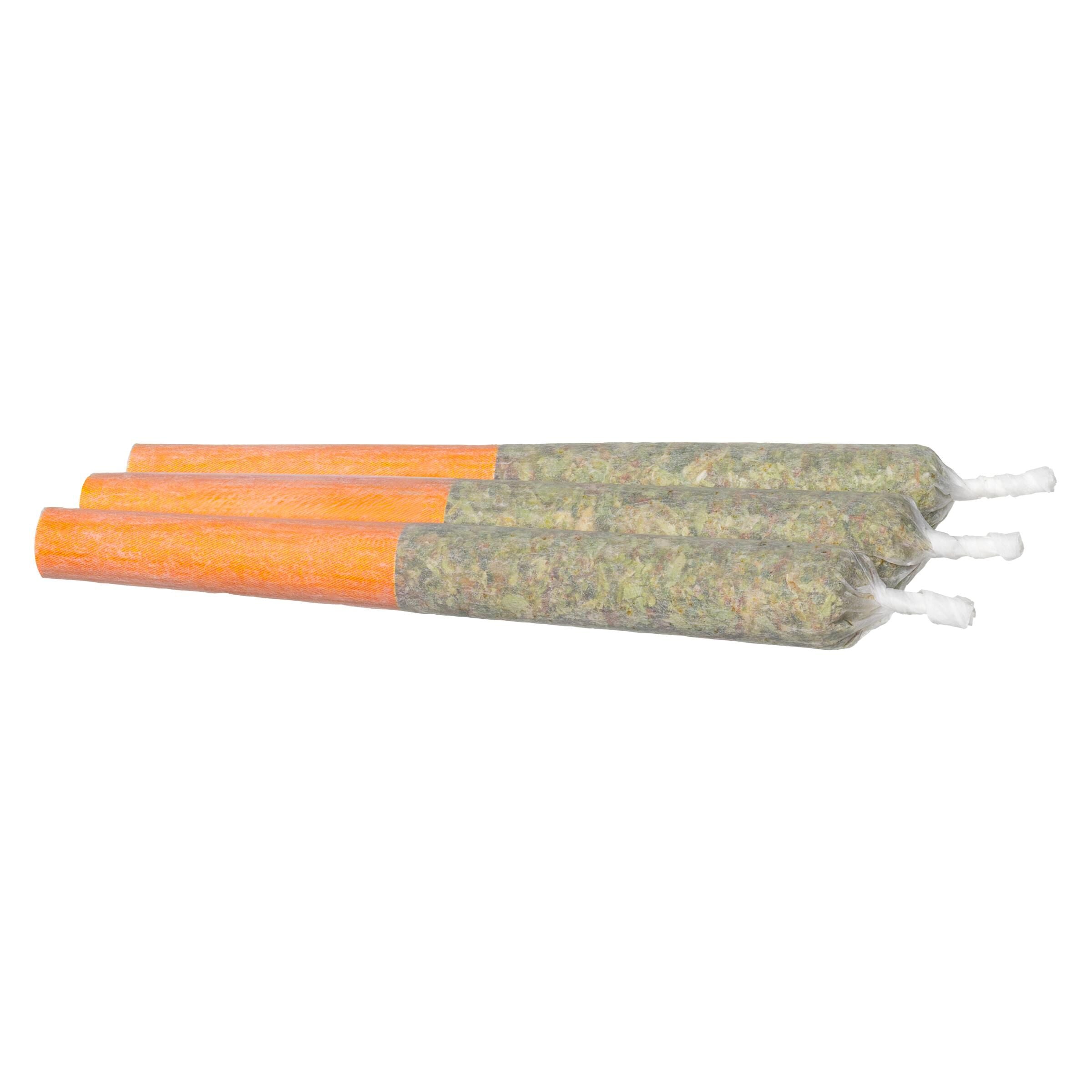 TASTYS PEACH DIAMOND (H) INF PRE-ROLL - 0.5G X 3