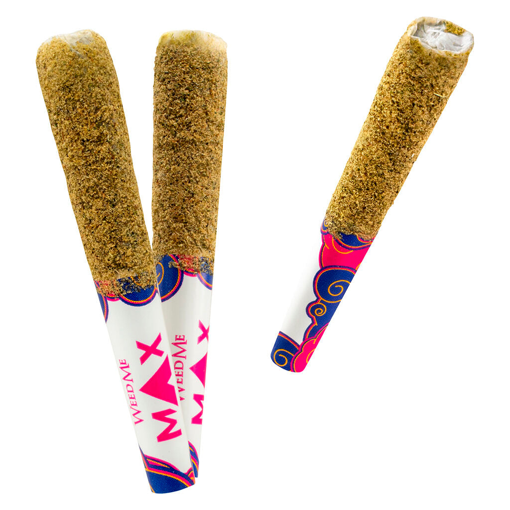 WEED ME MAX ELECTRIC APPLE (S) THCA INF PRE-ROLL - 0.5G X 3