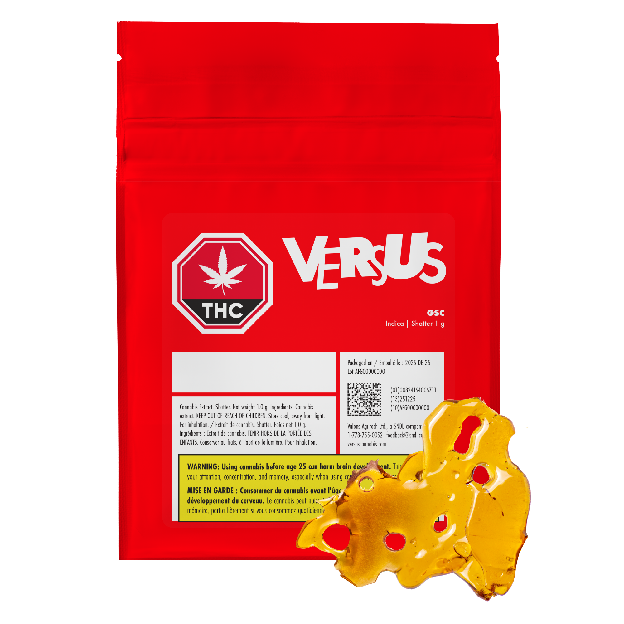 VERSUS GIRL SCOUT COOKIES (IND) SHATTER - 1G