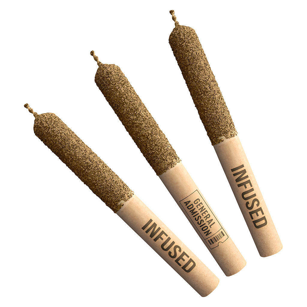 GENERAL ADMISSION BLKBRY JAM DMND (IND) INF PRE-ROLL 0.5G X3