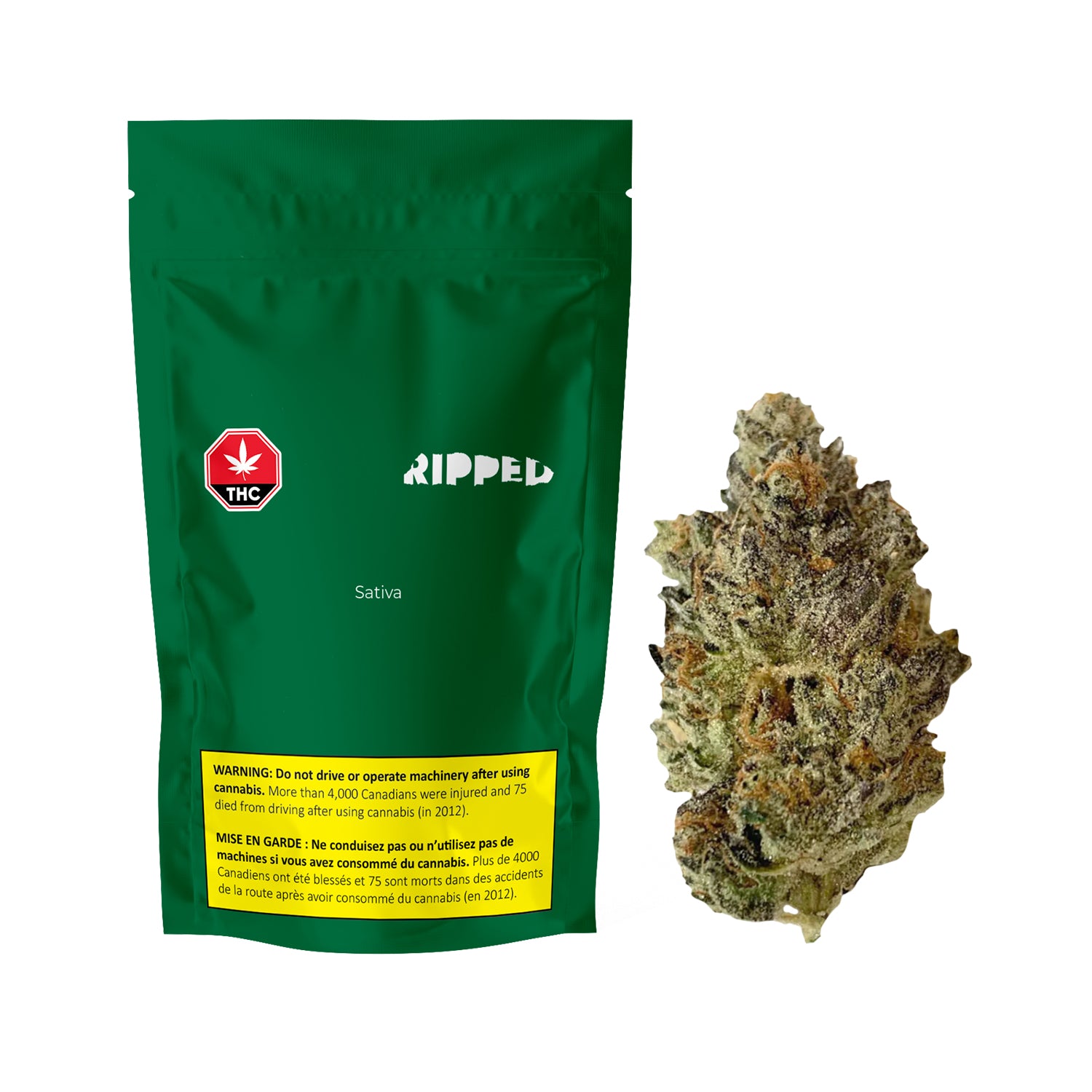 RIPPED SATIVA BLEND (S) DRIED - 3.5G
